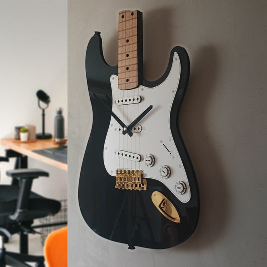 Stratocaster Gitar Duvar Saati